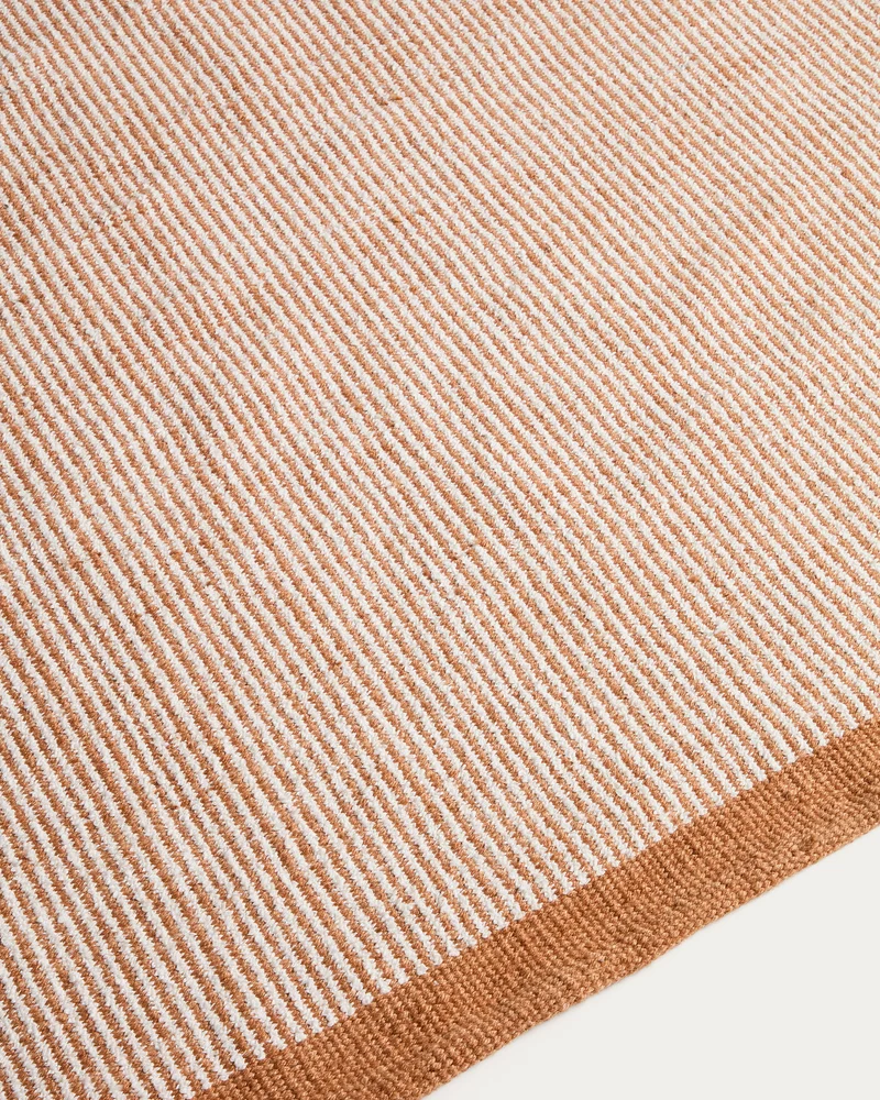 Tinei orange 100% PET rug 200 x 300cm