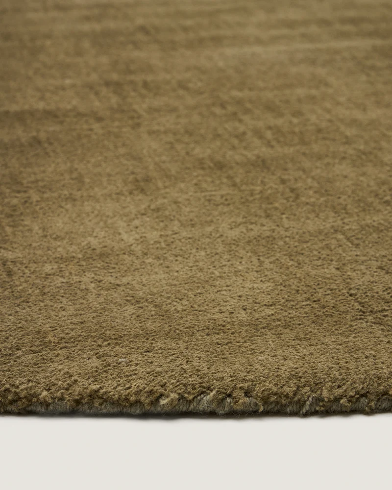 Empuries green round rug Ø200cm