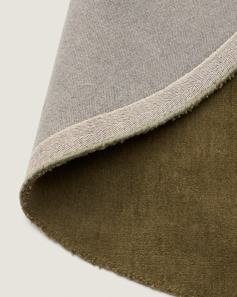 Empuries green round rug Ø200cm