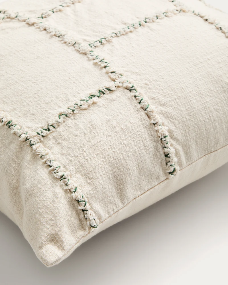 Verion green cushion cover 45 x 45cm