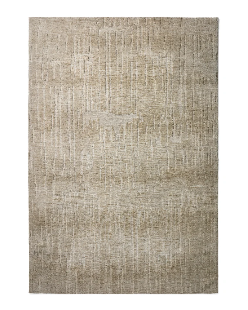 Eriana green cotton blend rug 200 x 300cm