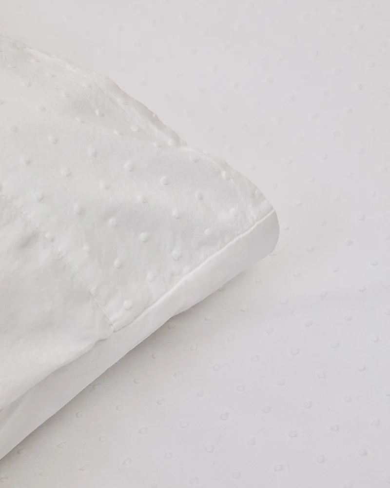Atenie white duvet cover set 90 cm bed