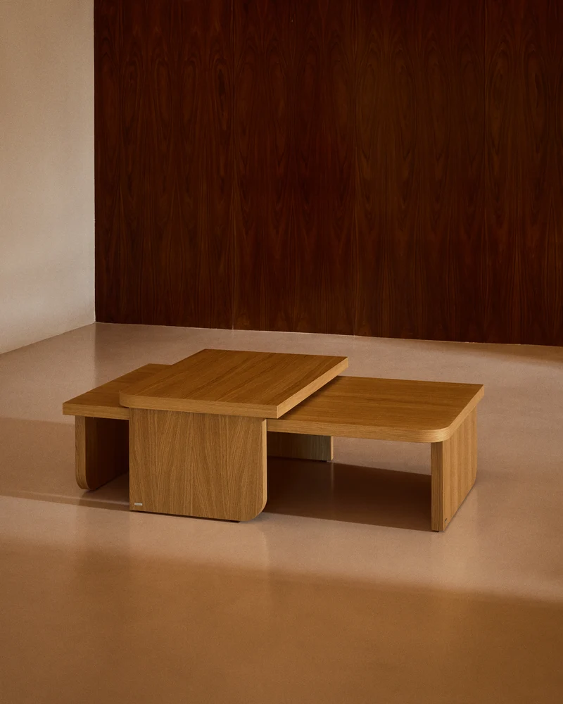Oaq set of 2 coffee tables