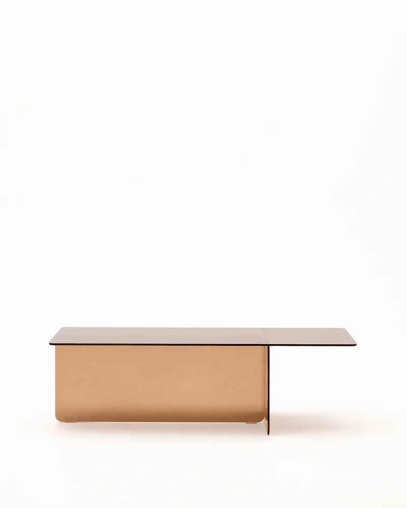 Zaren brown coffee table