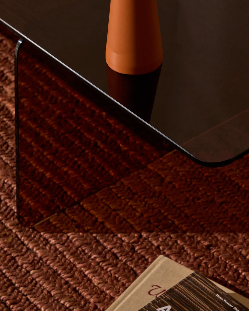 Zaren brown coffee table