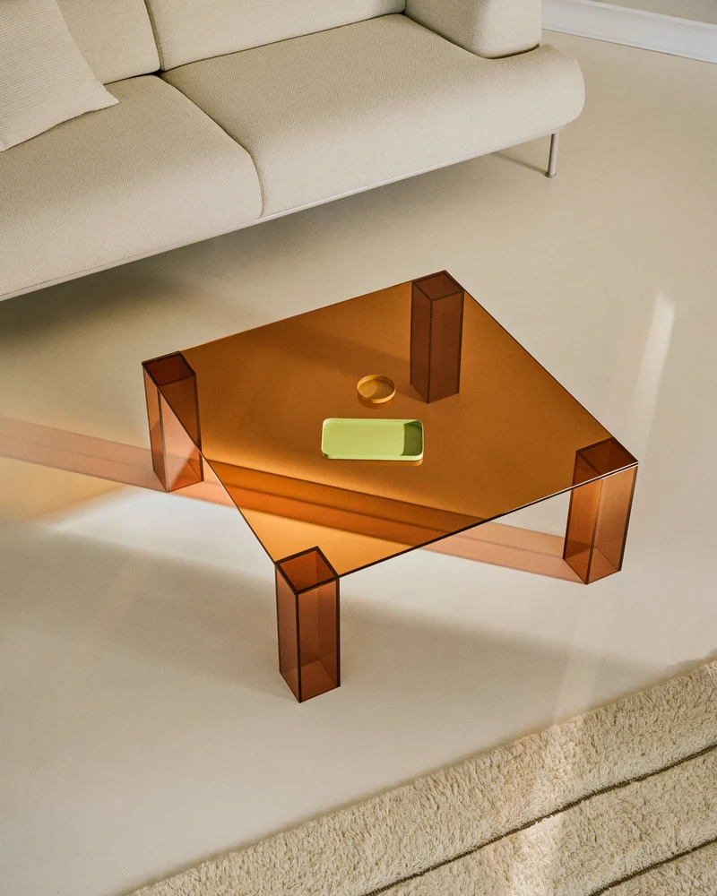 Adularia brown side table