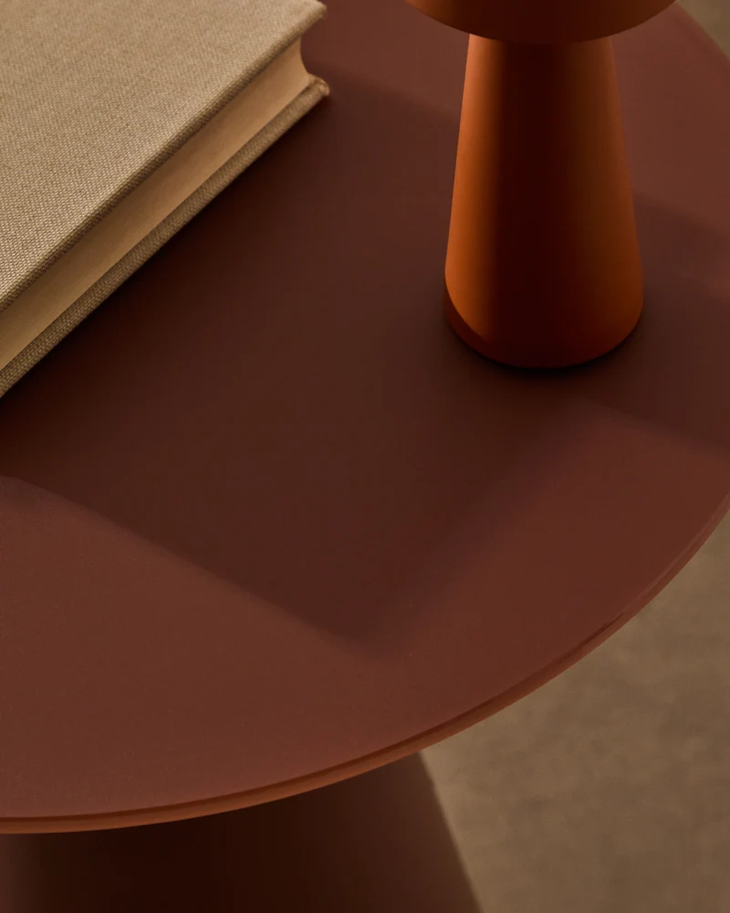 Wilshire Side Table - Terracotta