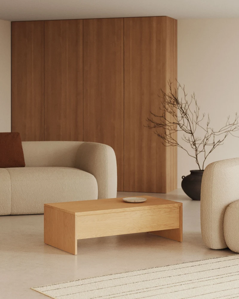 Abilen Coffee Table - Oak