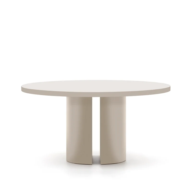 Nealy Round Dining Table - Ecru