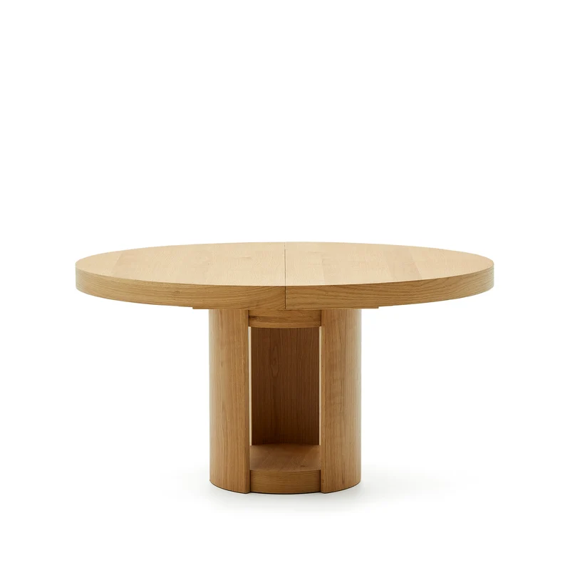 Artis Extendable Round Table - Oak