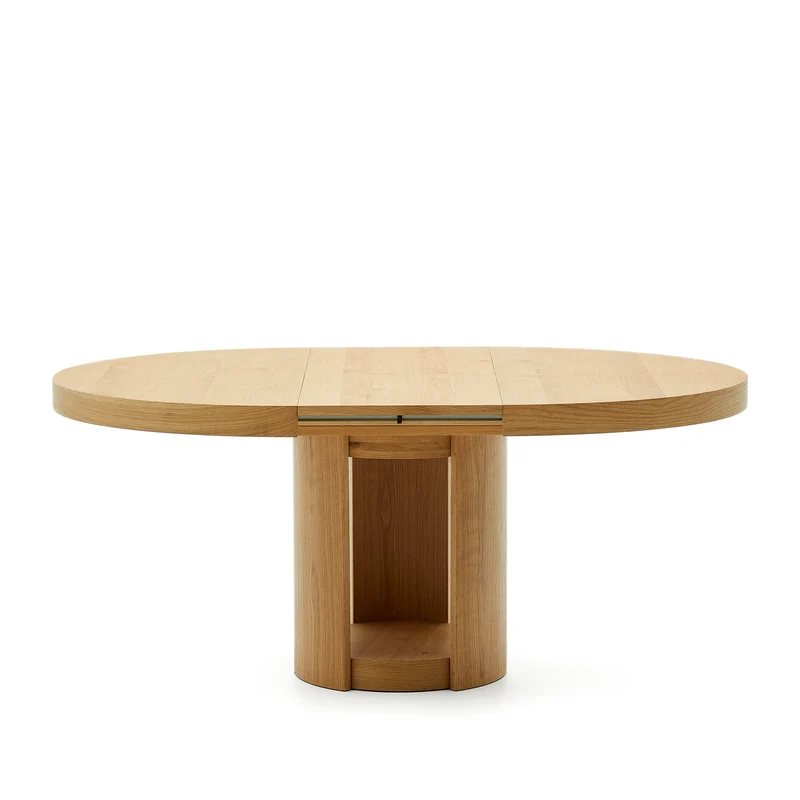 Artis Extendable Round Table - Oak