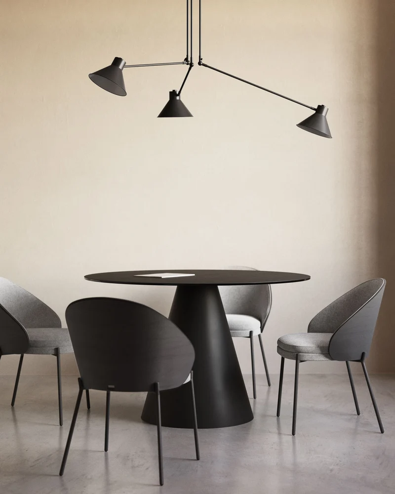 Wilshire Round Table - Black