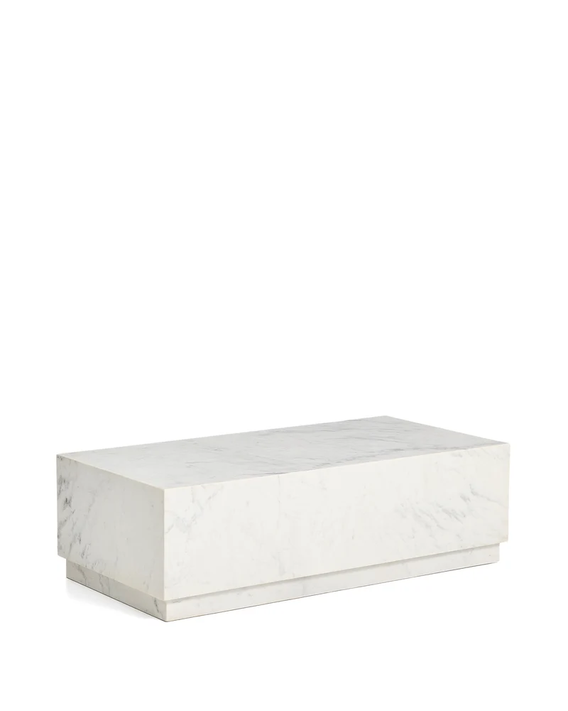 Sorein Coffee Table - White Marble