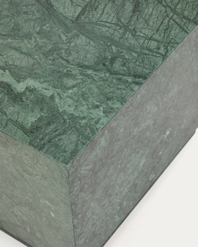Sorein Side Table - Green Marble