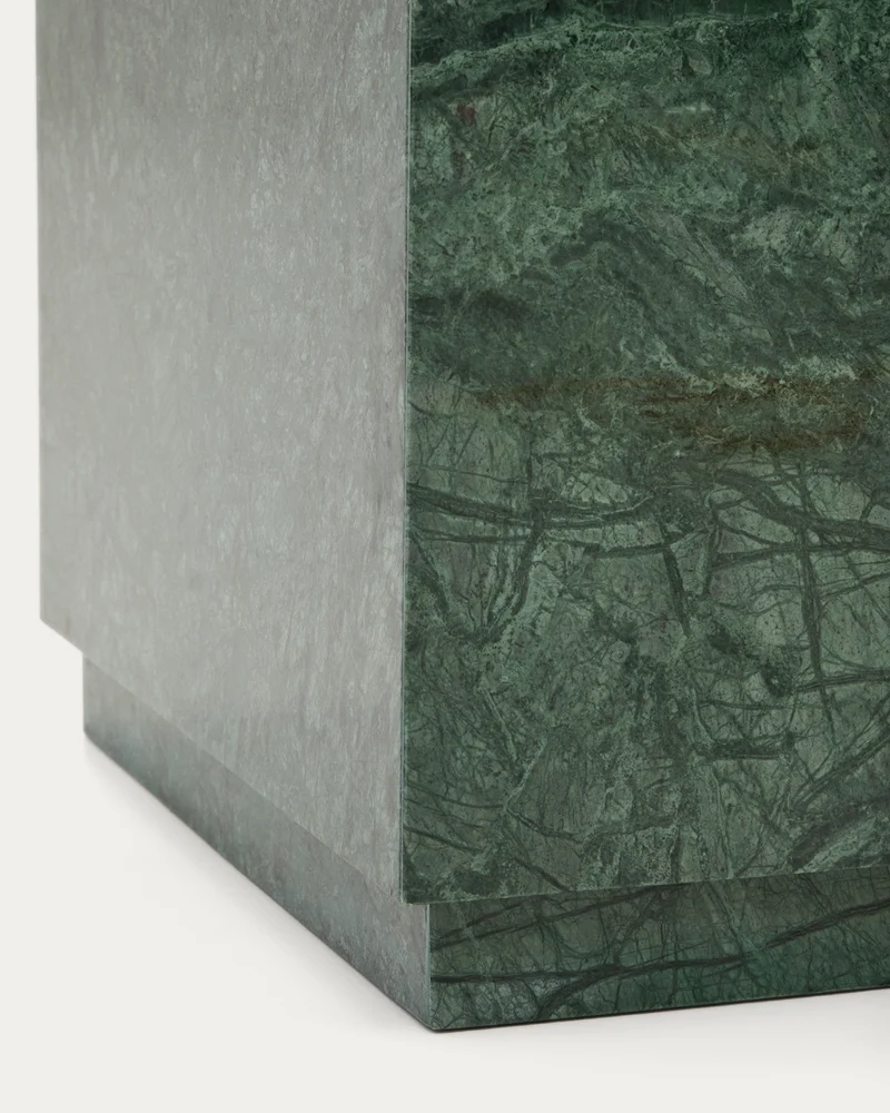 Sorein Side Table - Green Marble