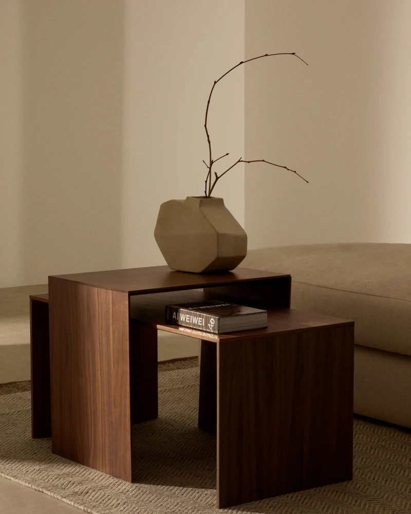 Litto Side Table - Walnut