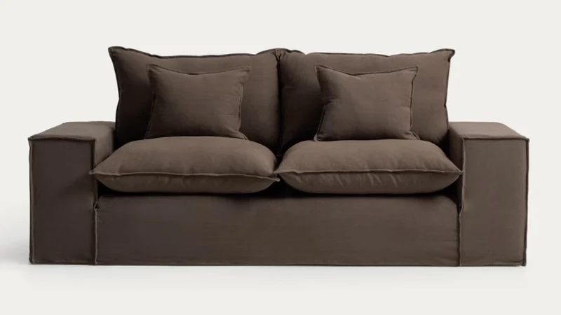 Anarela 2-seater sofa - Taupe
