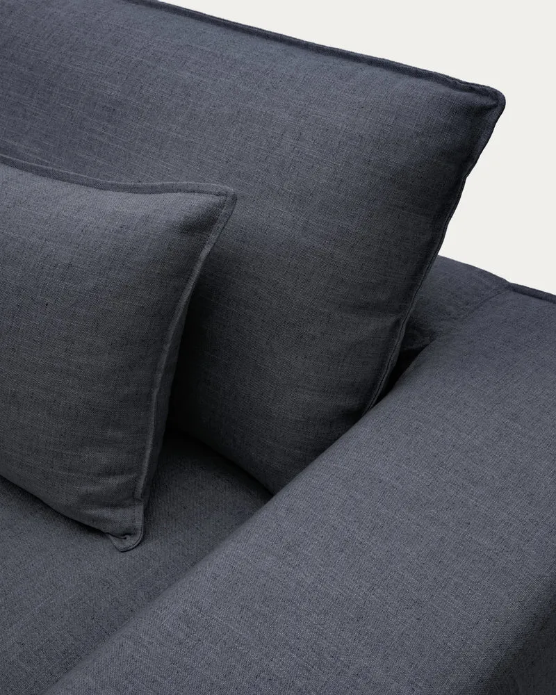 Anarela 2-seater sofa - Dark Grey