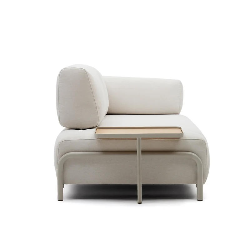 Compo Sofa Beige Chenille - Large Tray