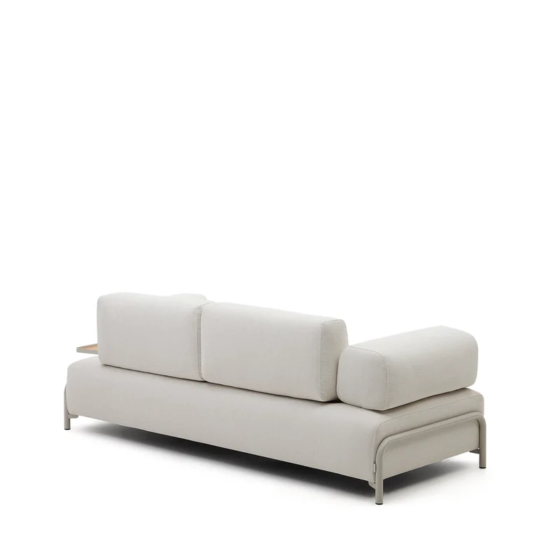 Compo Sofa Beige Chenille - Large Tray