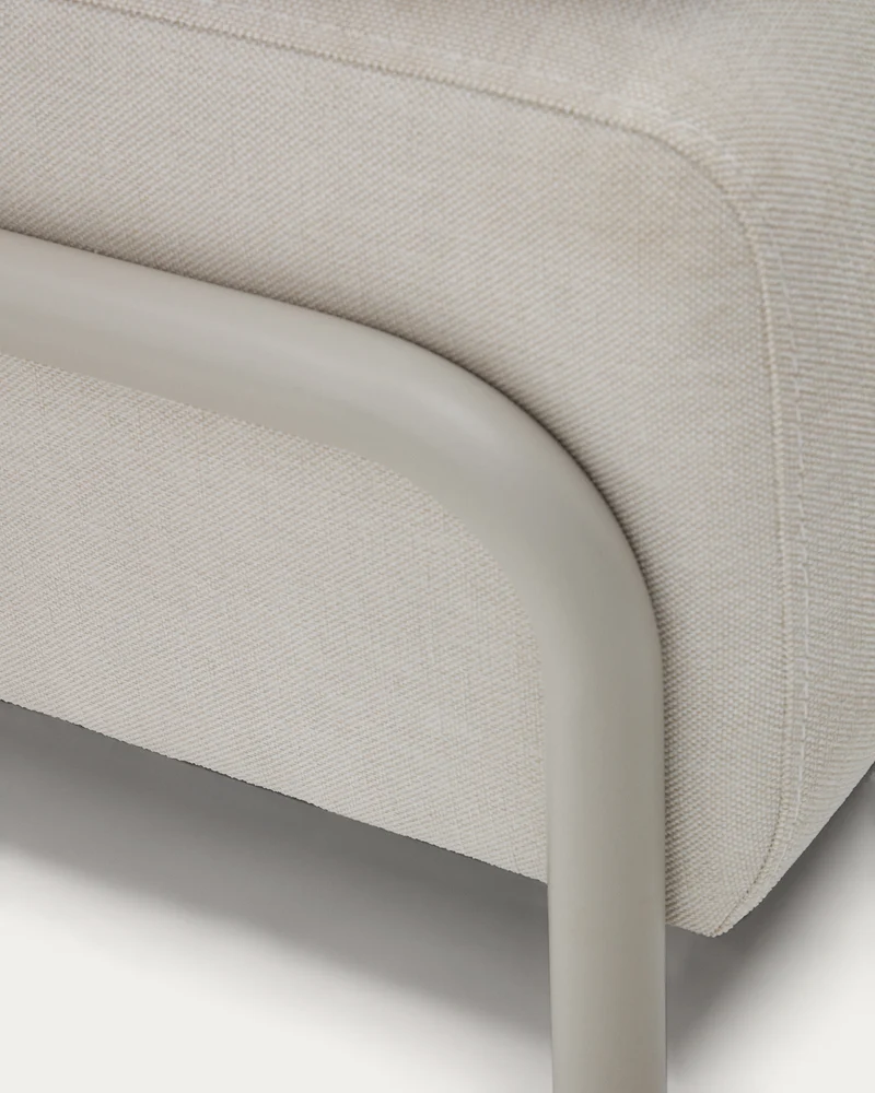 Compo Sofa Beige Chenille - Large Tray