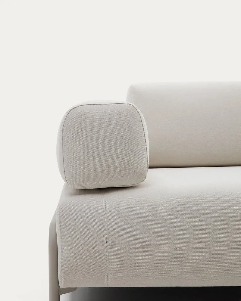 Compo Sofa Beige Chenille - Large Tray