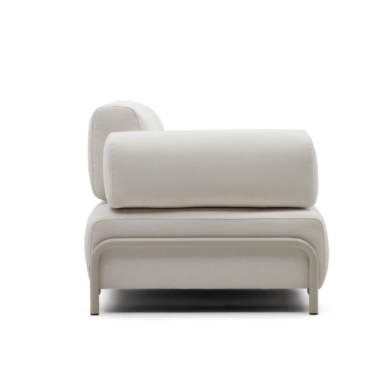 Compo Sofa Beige Chenille - Armrests