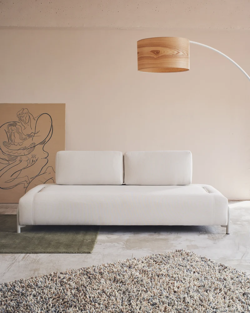 Compo Sofa Beige Chenille - Module