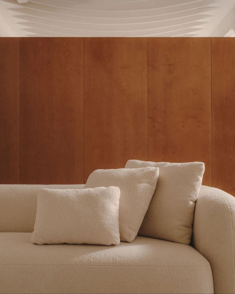 Martina Ecru Bouclé Cushion