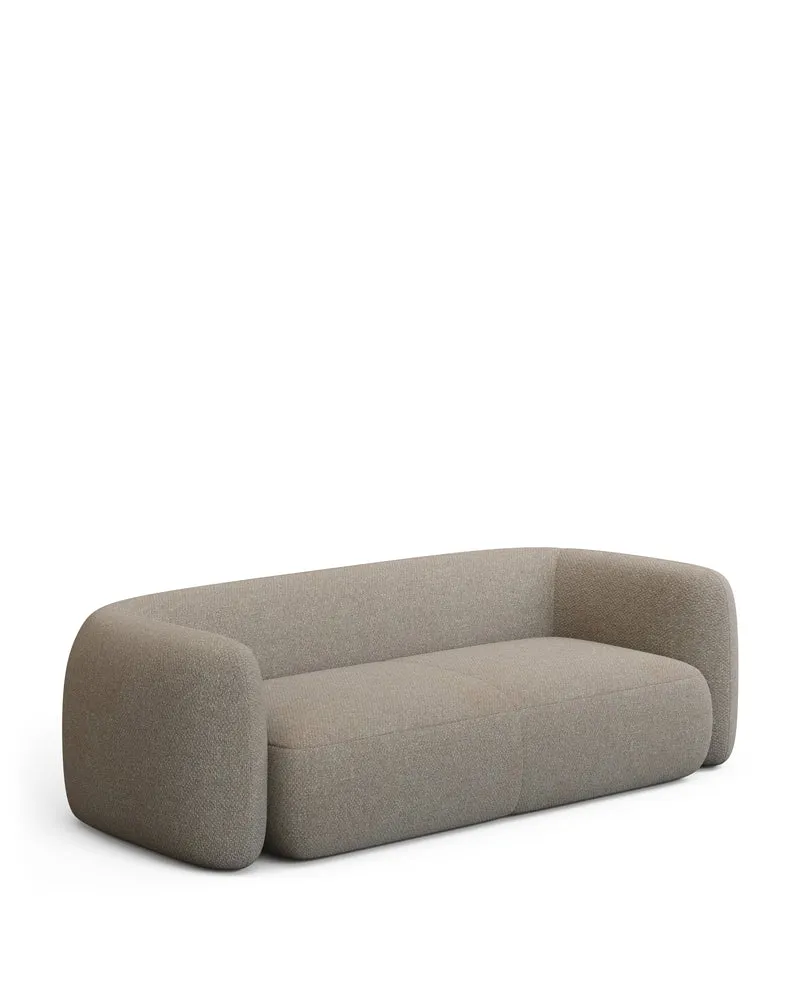 Martina 3-Seater - Stone Bouclé