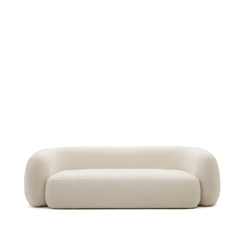 Martina 3-Seater - Ecru Bouclé