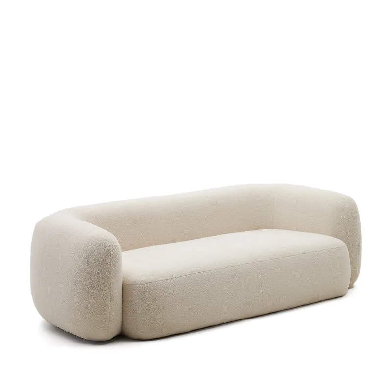 Martina 3-Seater - Ecru Bouclé