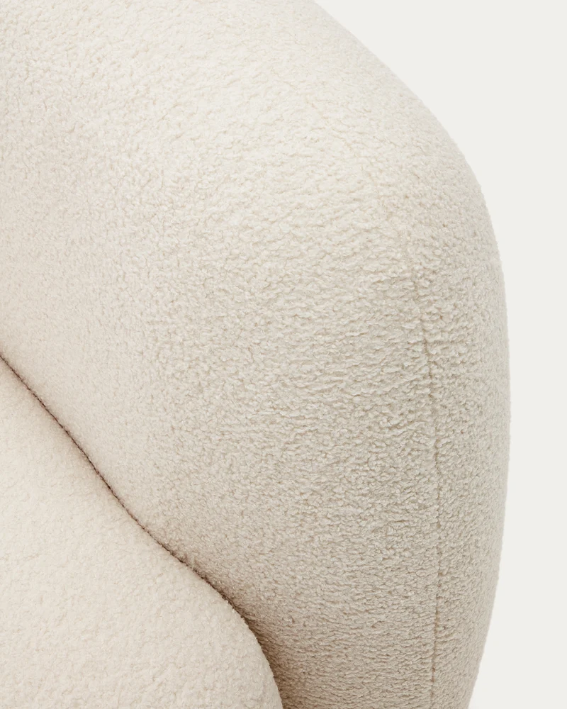 Martina 3-Seater - Ecru Bouclé