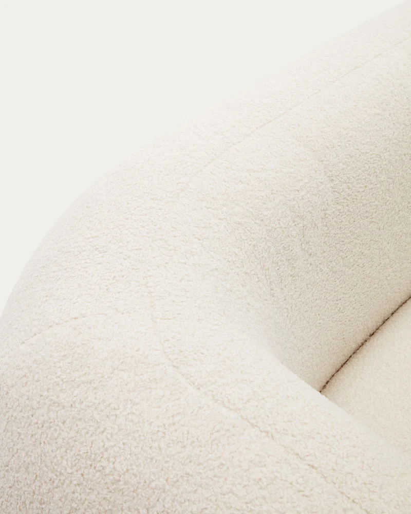 Martina 3-Seater - Ecru Bouclé