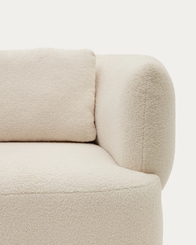Martina Armchair - Ecru Bouclé