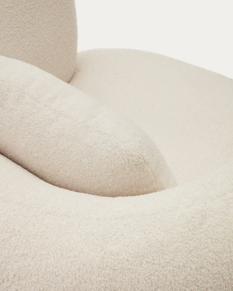 Martina Armchair - Ecru Bouclé