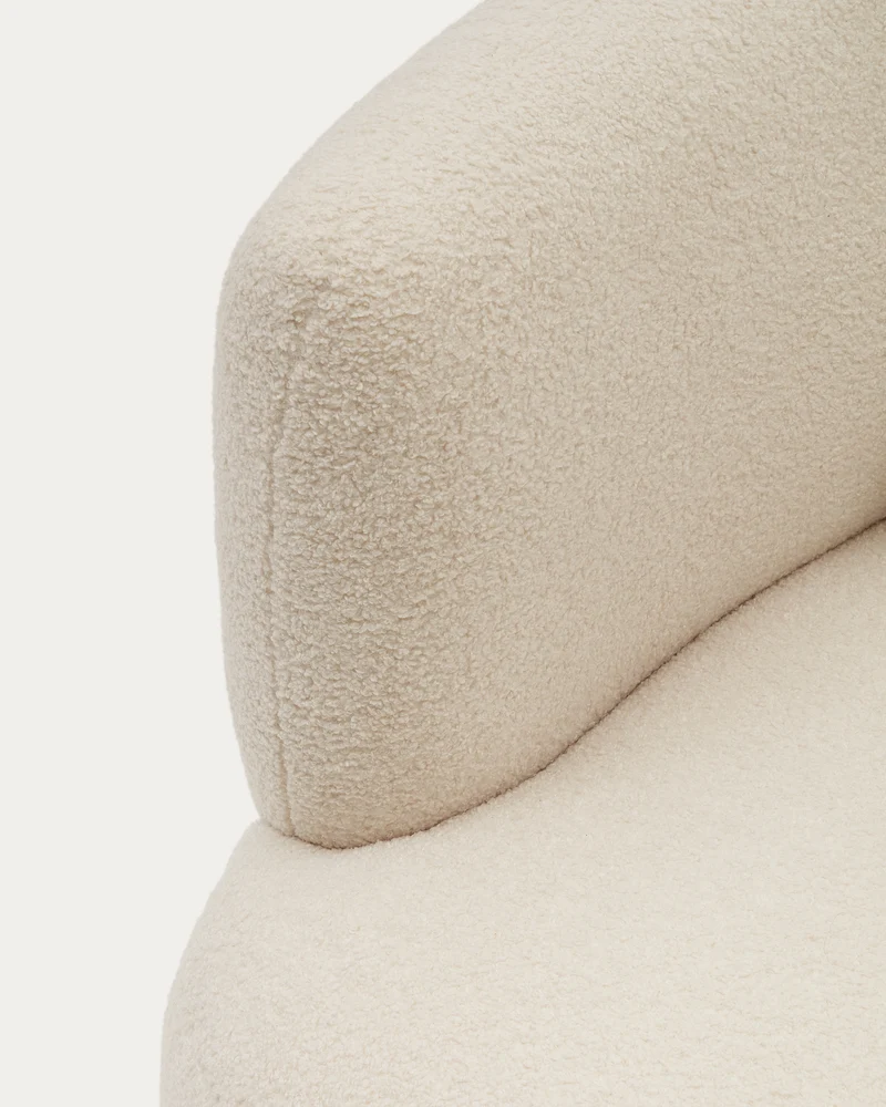 Martina Armchair - Ecru Bouclé