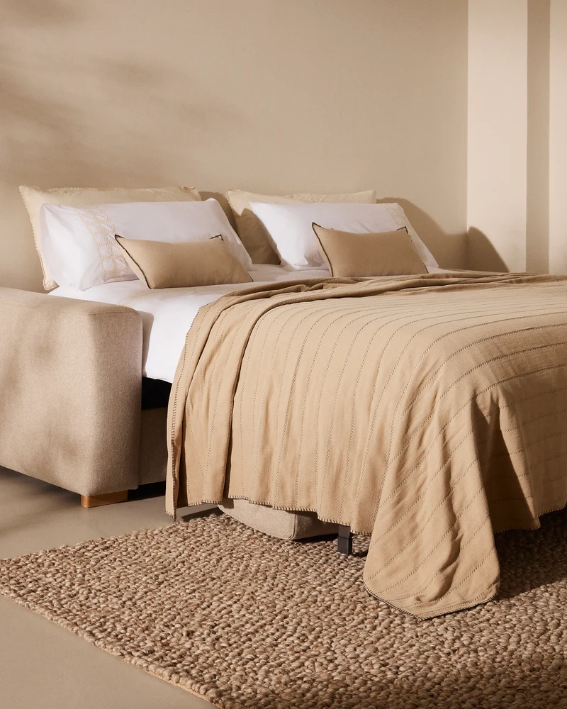 Anley Beige Sofa Bed