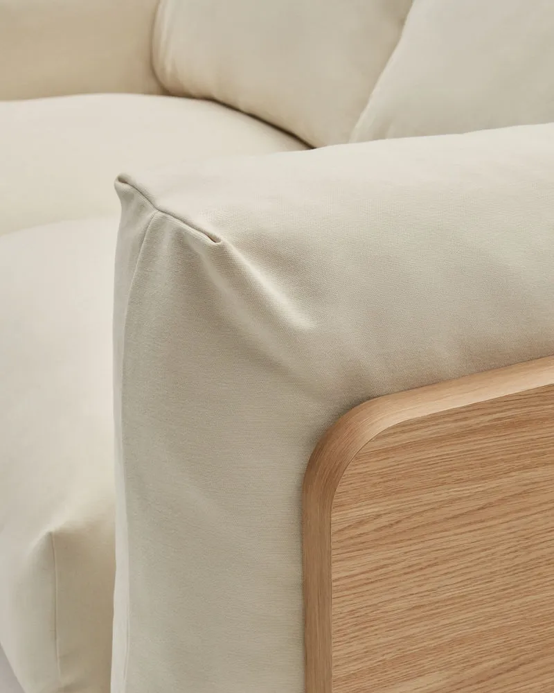 Oaq Beige Sofa