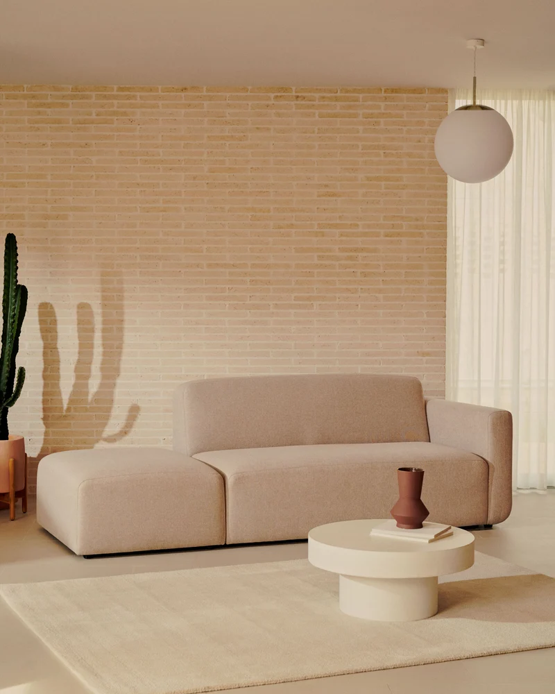 Neom End Pouffe - Beige