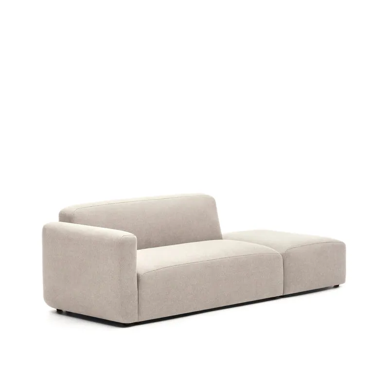 Neom 2-Seater with Pouffe - Beige