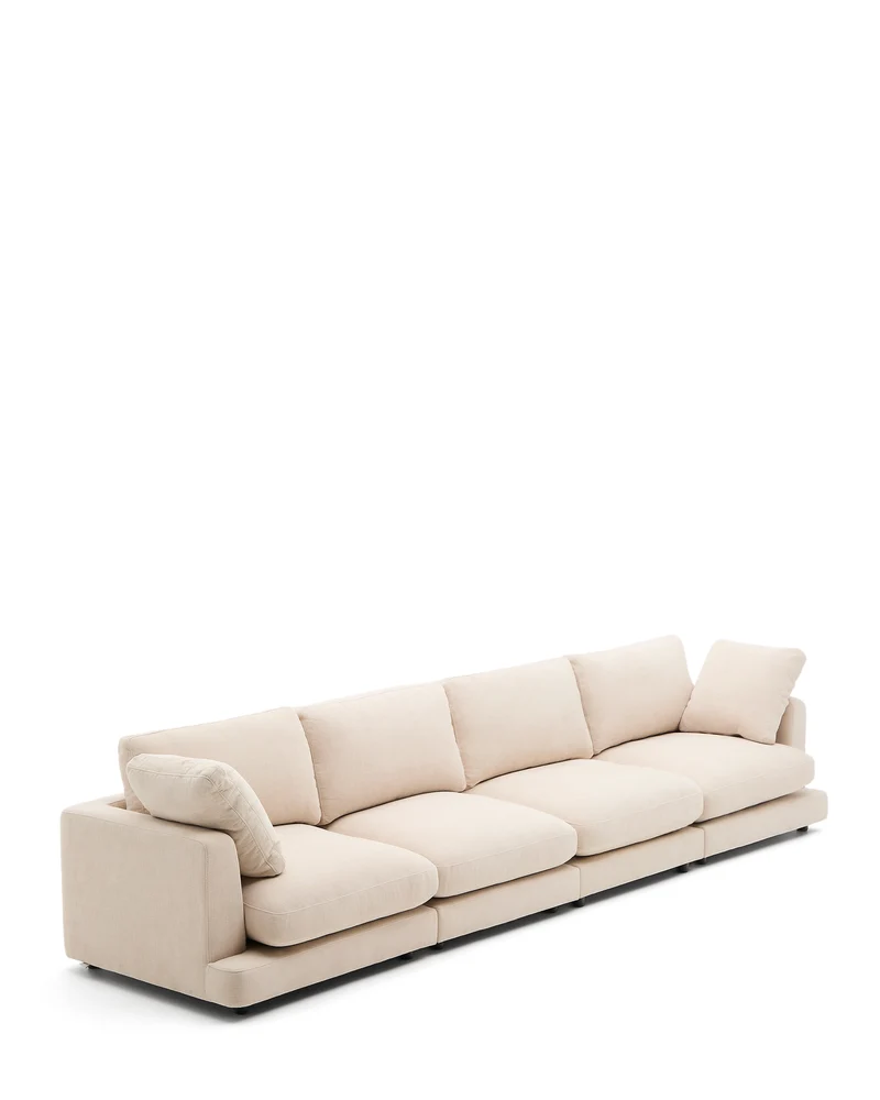 Gala 6-Seater Sofa - Chenille