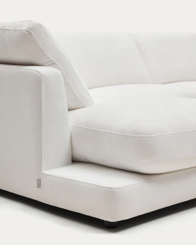 Gala 3-Seater with Double Chaise - Chenille
