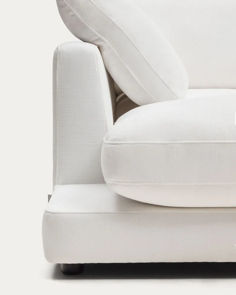 Gala 3-Seater with Double Chaise - Chenille