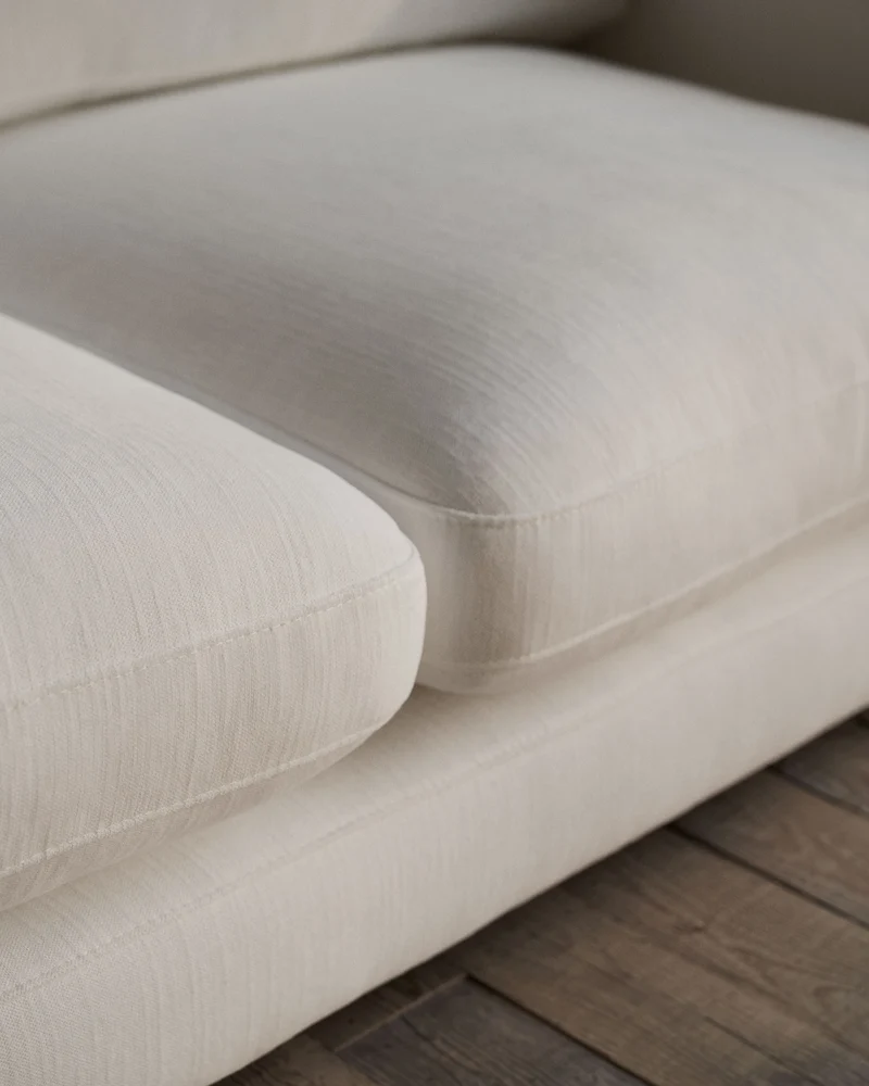 Gala 4-Seater with Chaise - Beige Chenille