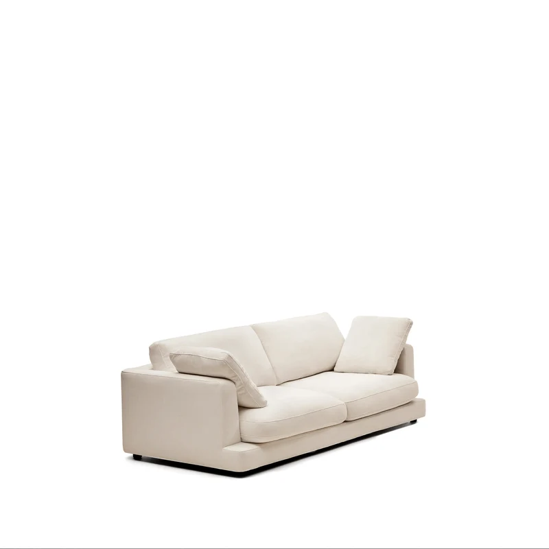 Gala 3-Seater - Beige Chenille