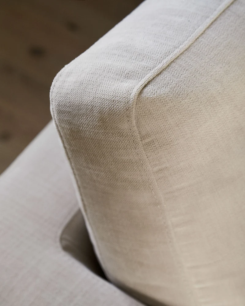 Gala 3-Seater - Beige Chenille