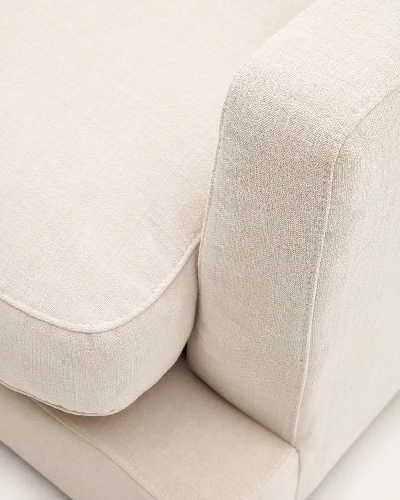 Gala 3-Seater - Beige Chenille