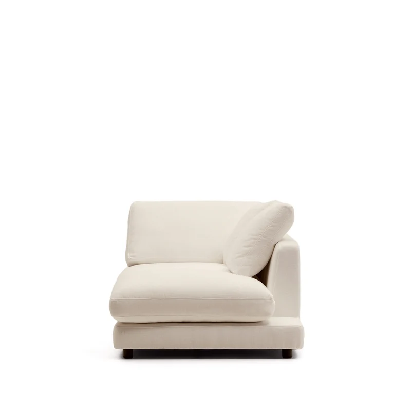 Gala Right Chaise Longue - Beige Chenille