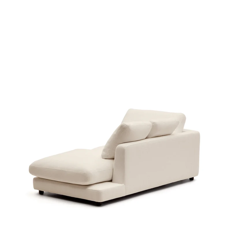 Gala Right Chaise Longue - Beige Chenille